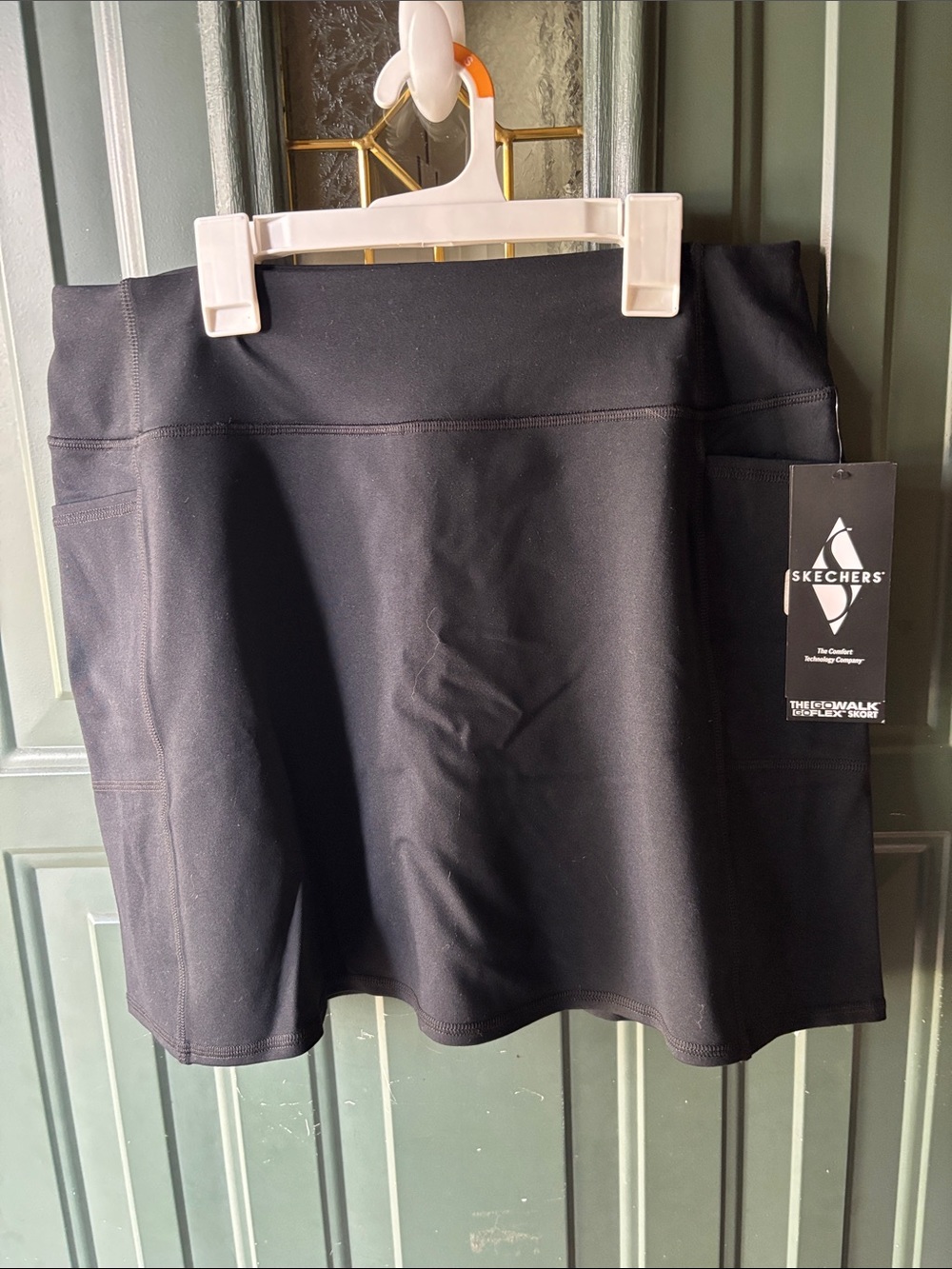 Skechers Black Performance Athletic Skort with Pockets